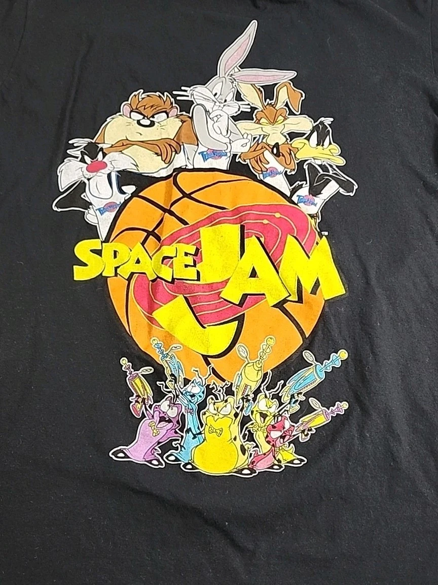 Unisex Vintage Space Jam T-shirt Size Large - photo 2