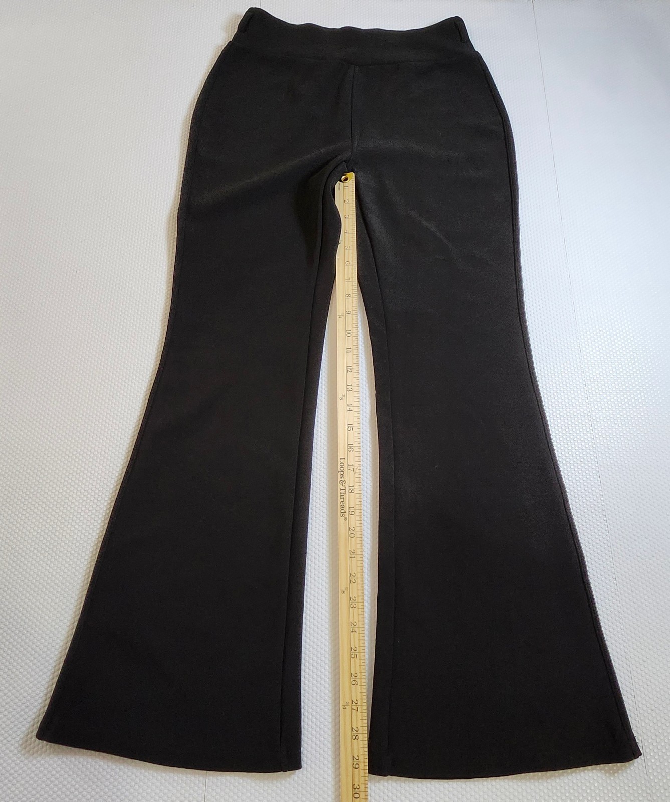 Women's Black Flare Pants - Classic Bootcut - photo 3