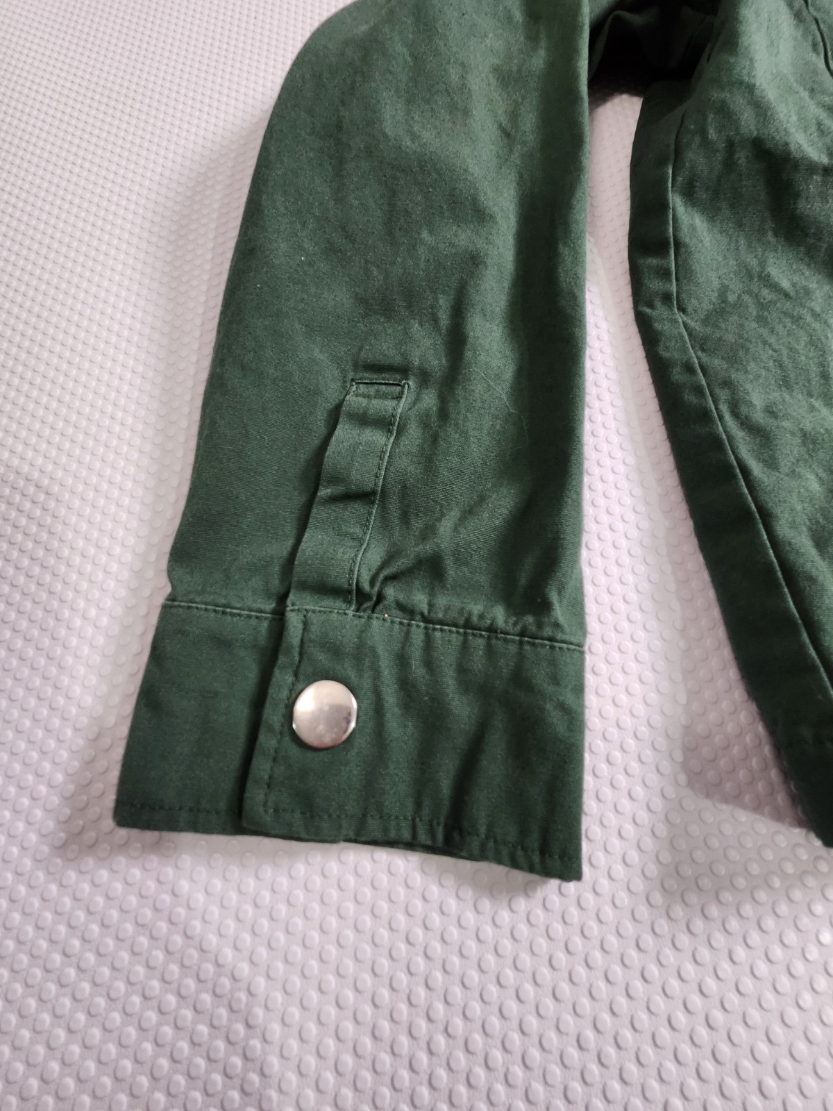 Honda Green Race Team Zip-Front Jacket - Minor Flaw on Back - photo 4