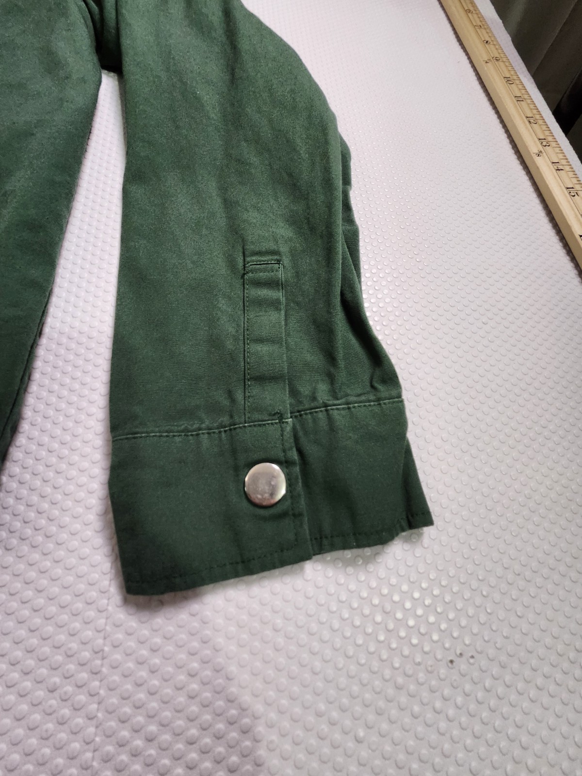 Honda Green Race Team Zip-Front Jacket - Minor Flaw on Back - photo 5