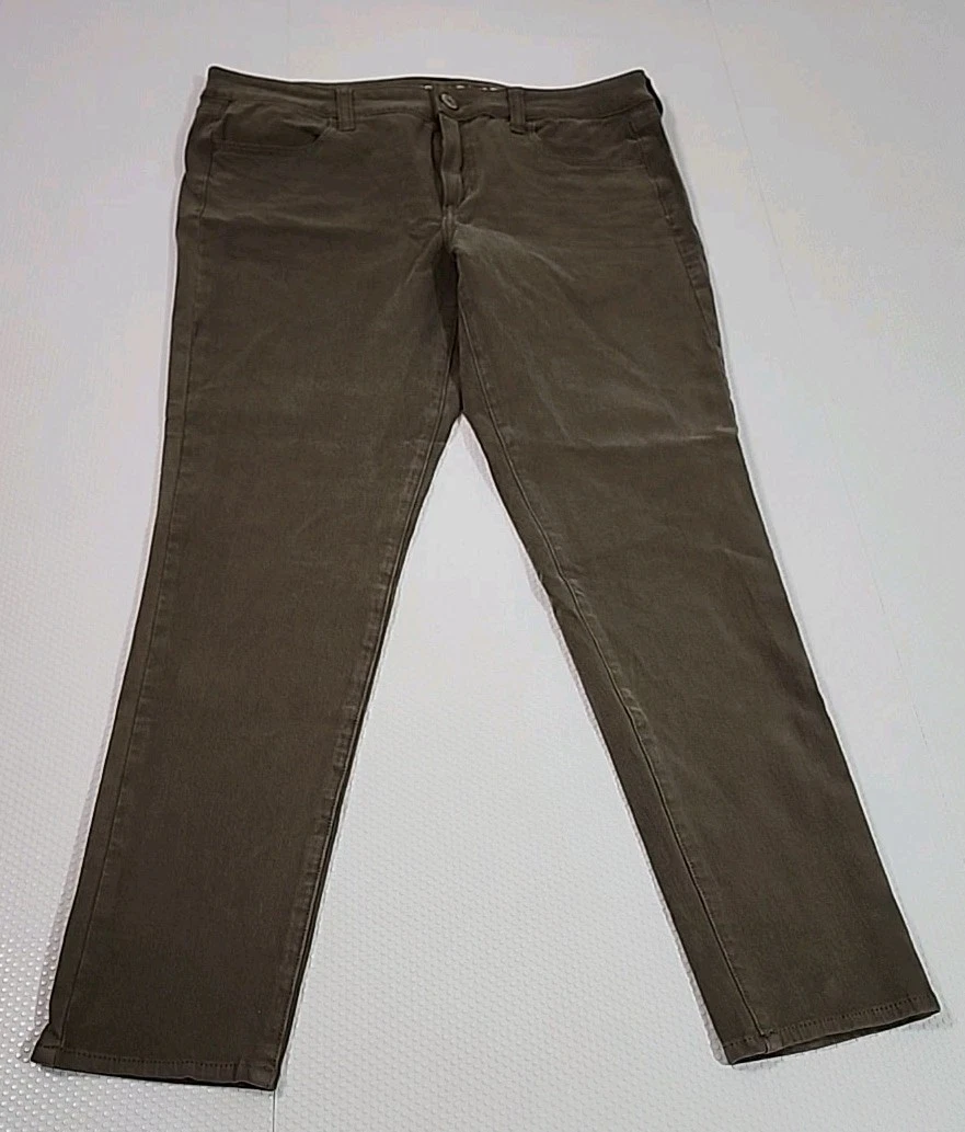 New With Tags American Eagle Outfitters Brown Jeans Size 14 - photo 3