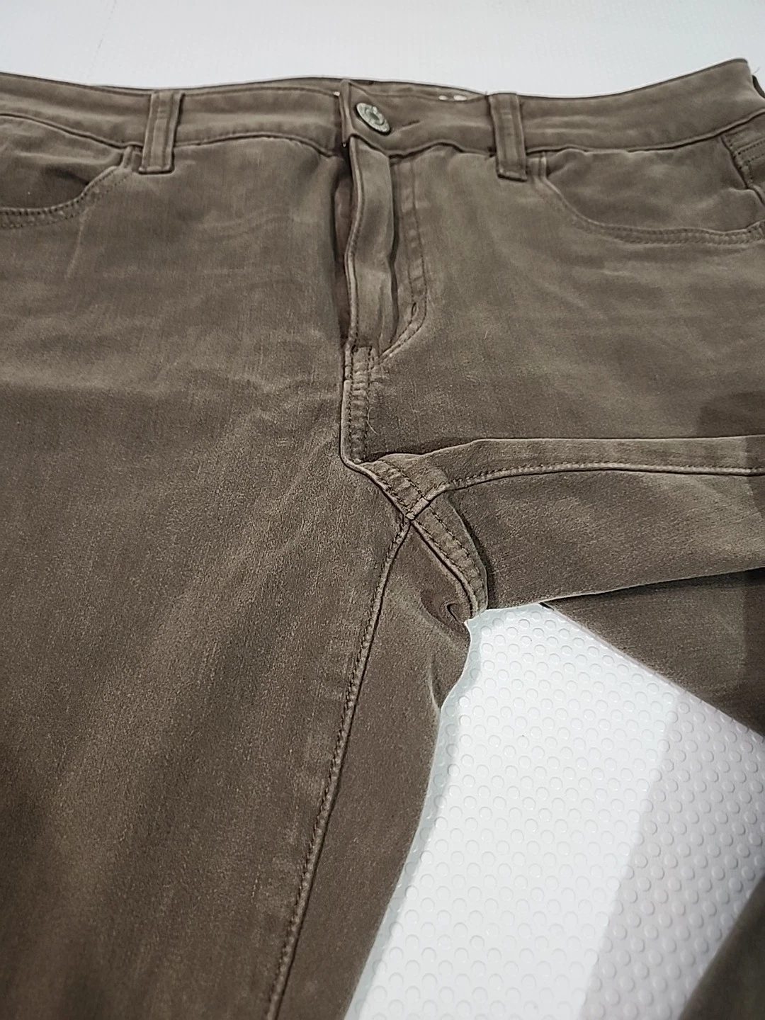 New With Tags American Eagle Outfitters Brown Jeans Size 14 - photo 4