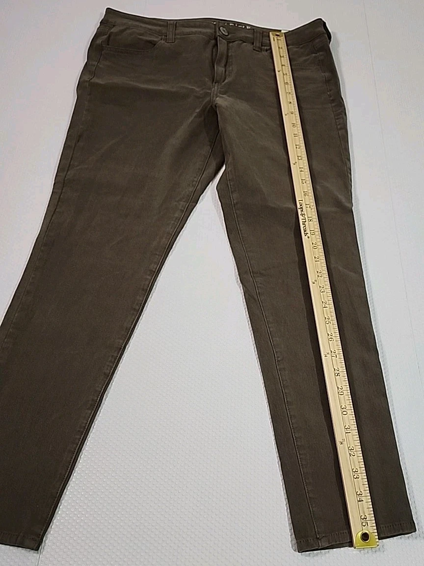 New With Tags American Eagle Outfitters Brown Jeans Size 14 - photo 5