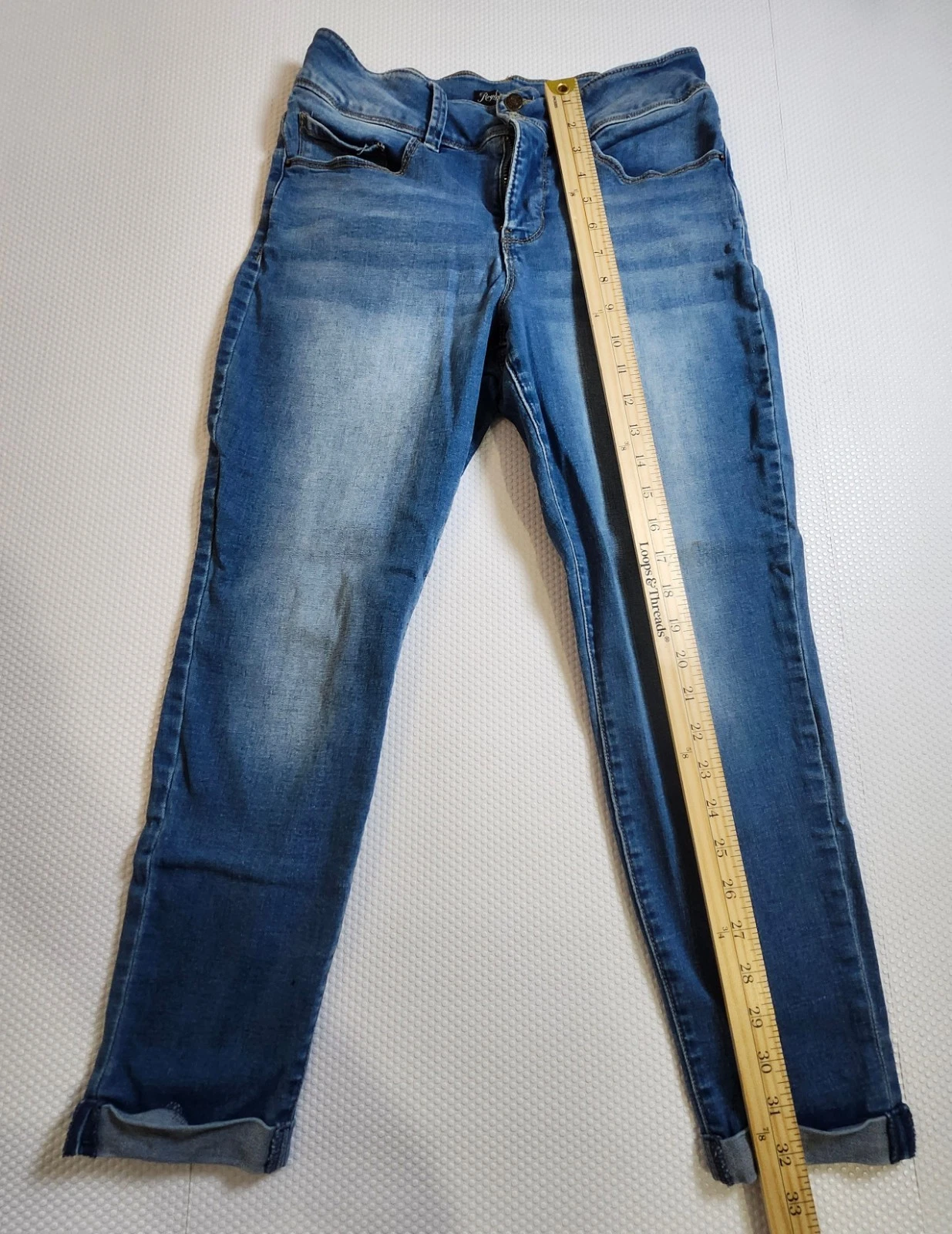 Royalty For Me Blue Washed Skinny Jeans - photo 2