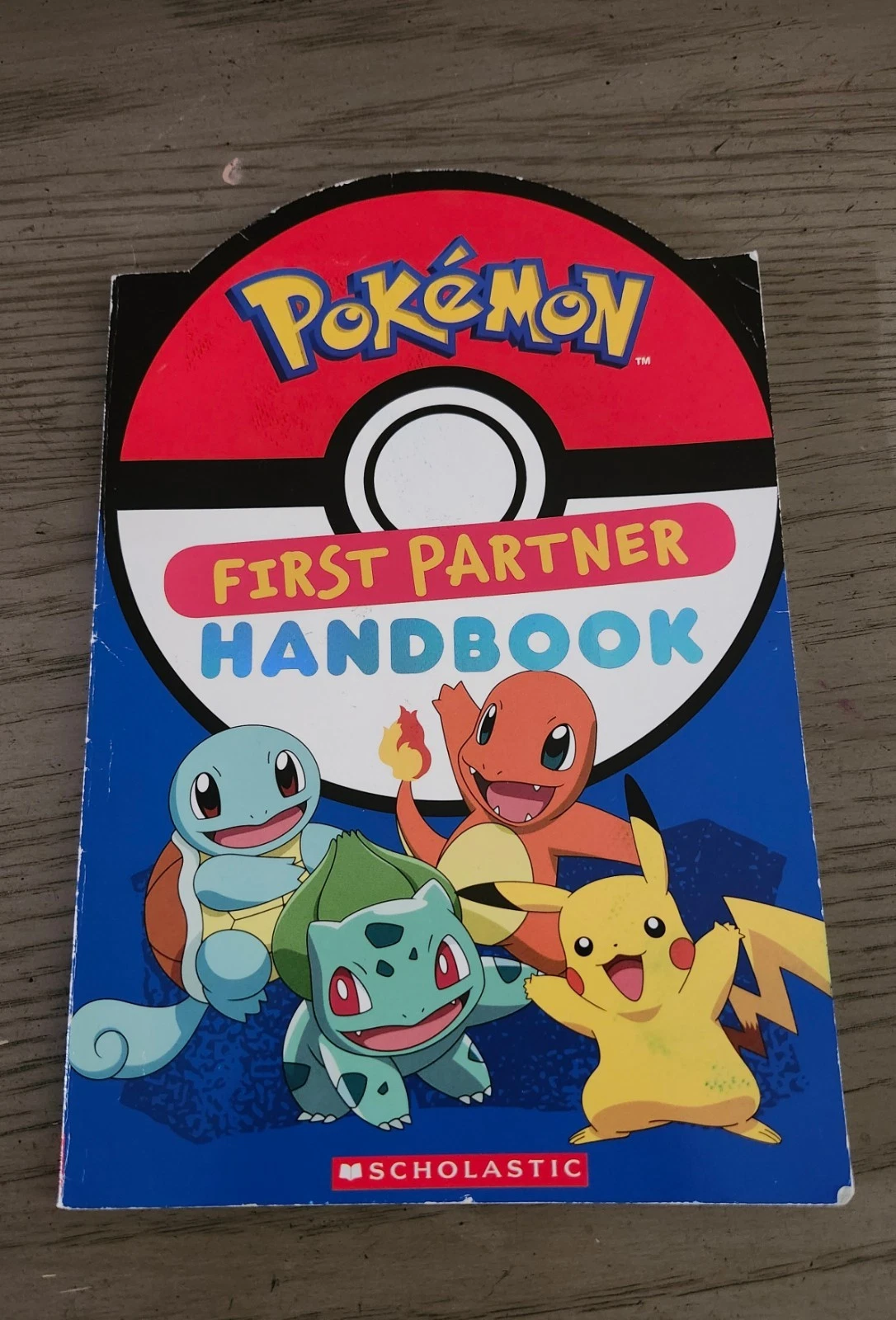 Official Pokémon First Partner Handbook featuring Pikachu, Bulba
