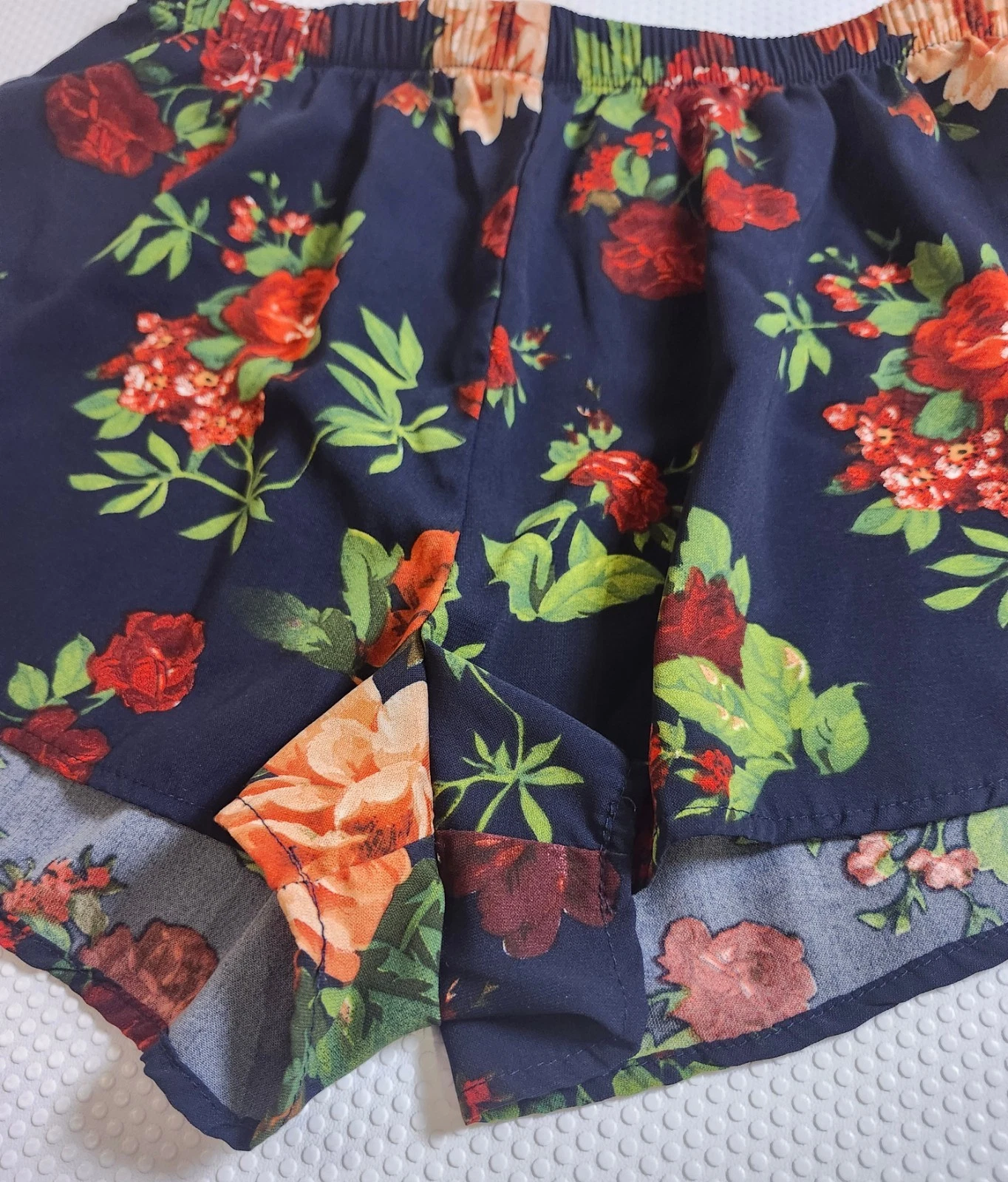 Ambiance Apparel Navy Floral Shorts - photo 3