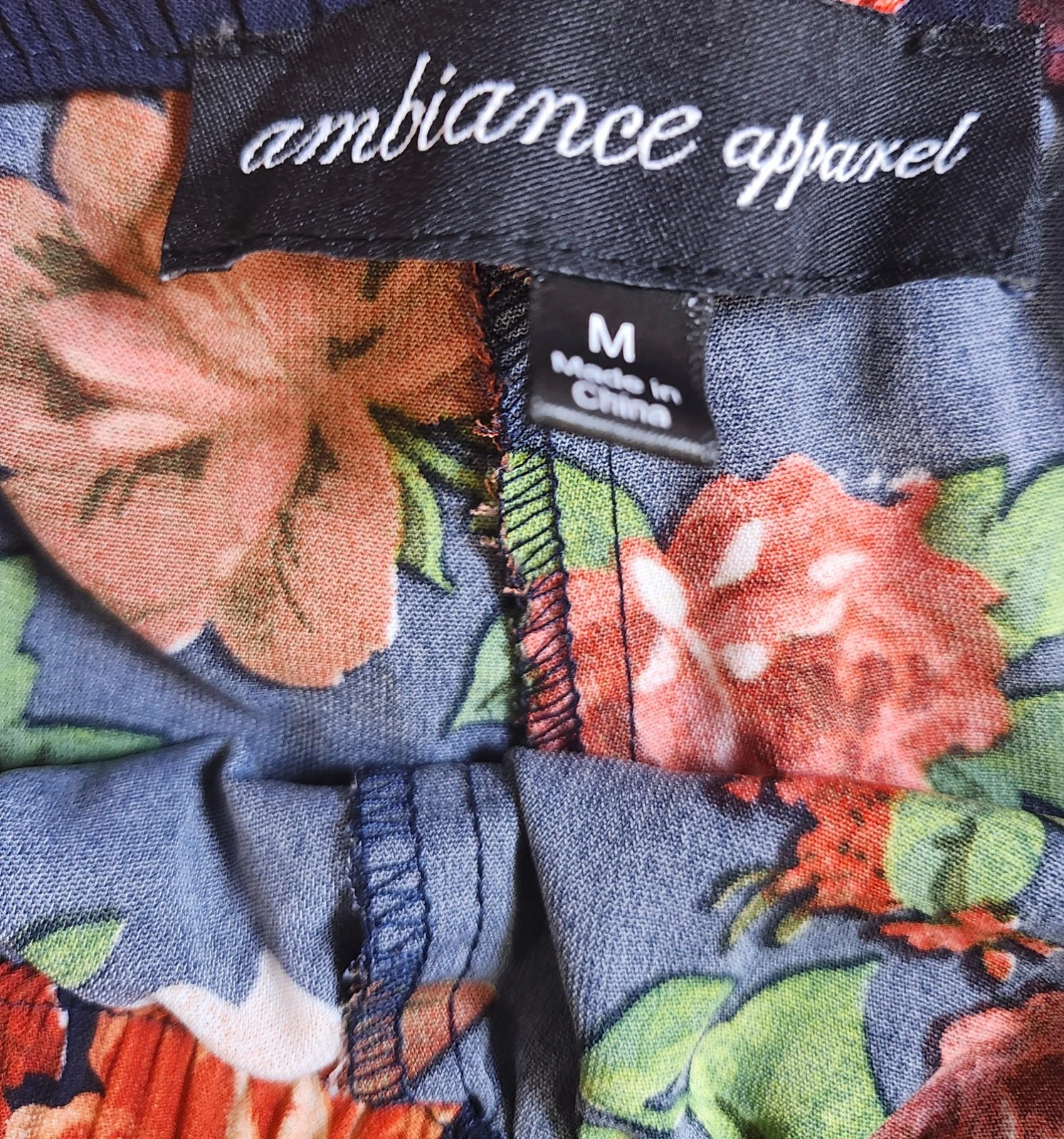 Ambiance Apparel Navy Floral Shorts - photo 5