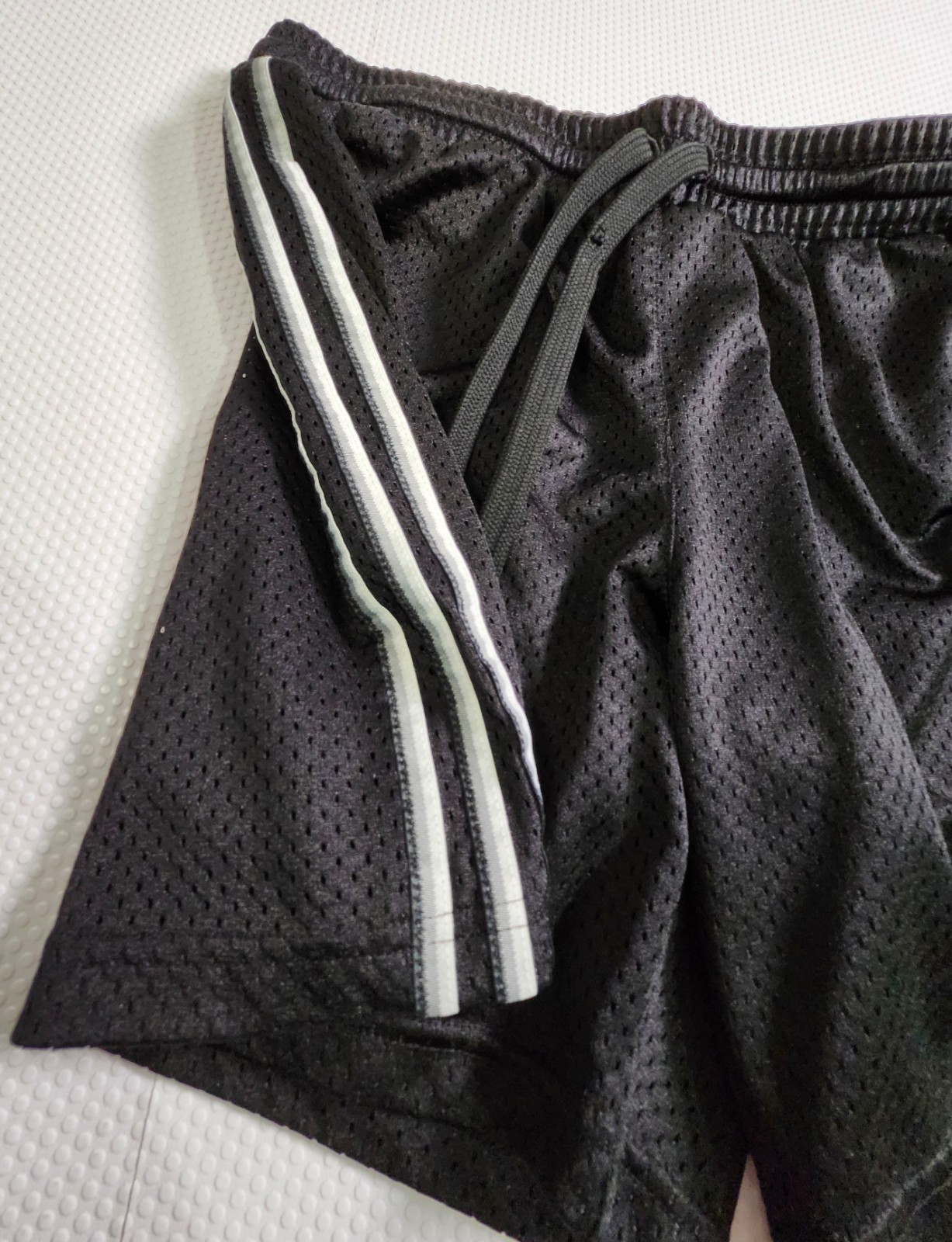 adidas Black Workout Shorts with Small Logo - photo 3