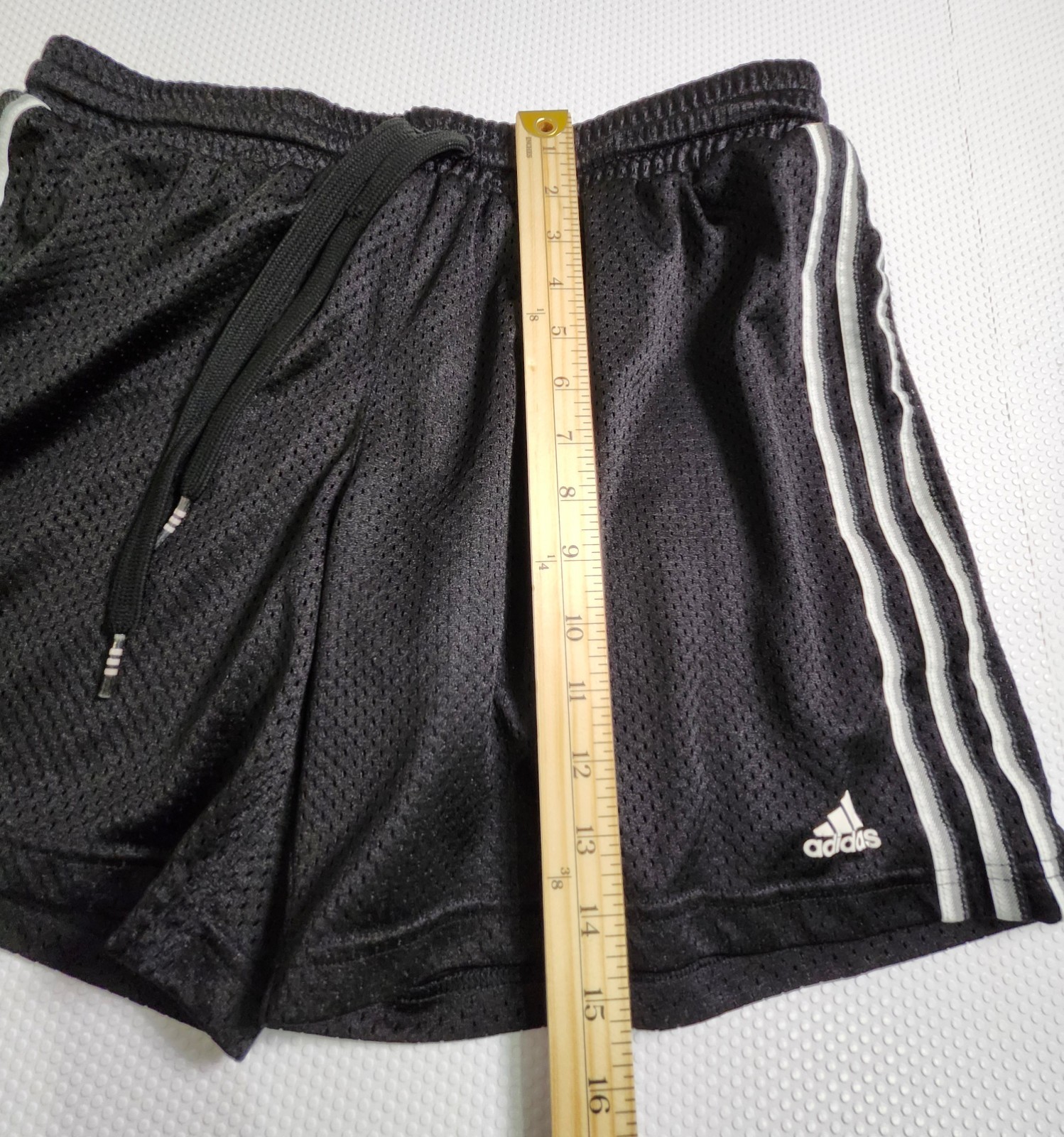 adidas Black Workout Shorts with Small Logo - photo 4