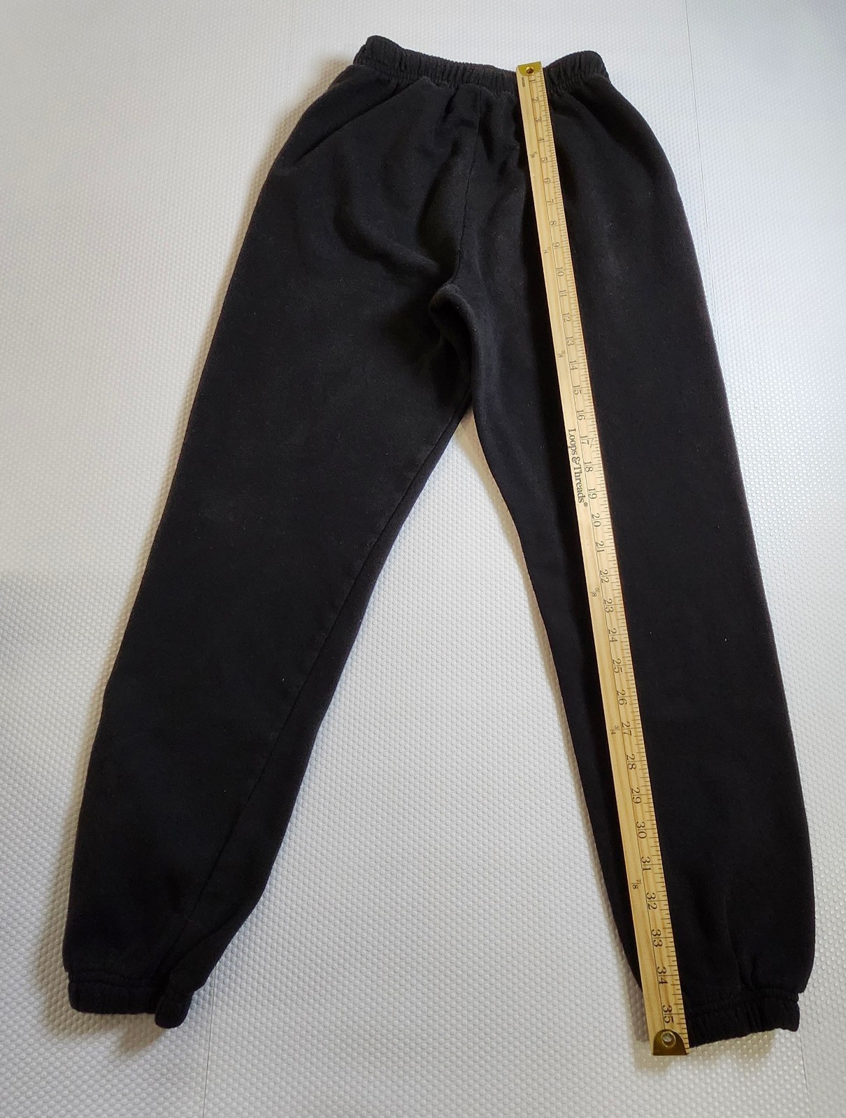 PINK Victoria's Secret Black Jogger Sweatpants w/ Laurel Logo (W - photo 3
