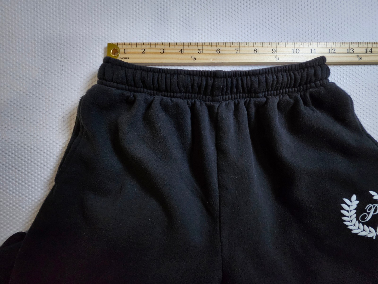 PINK Victoria's Secret Black Jogger Sweatpants w/ Laurel Logo (W - photo 4