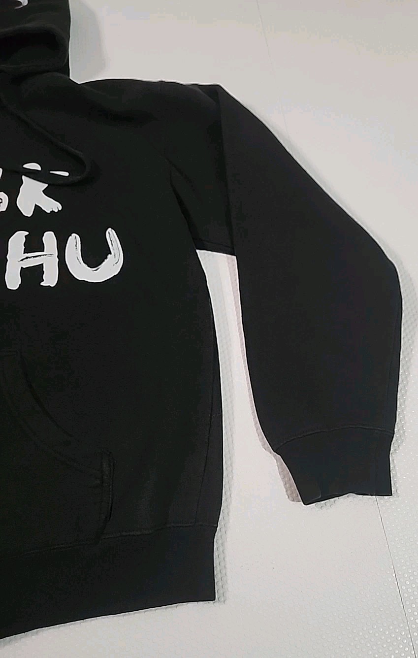 Janet Jackson 2008 Tour Zip Up Hoodie Black White Letters - photo 5
