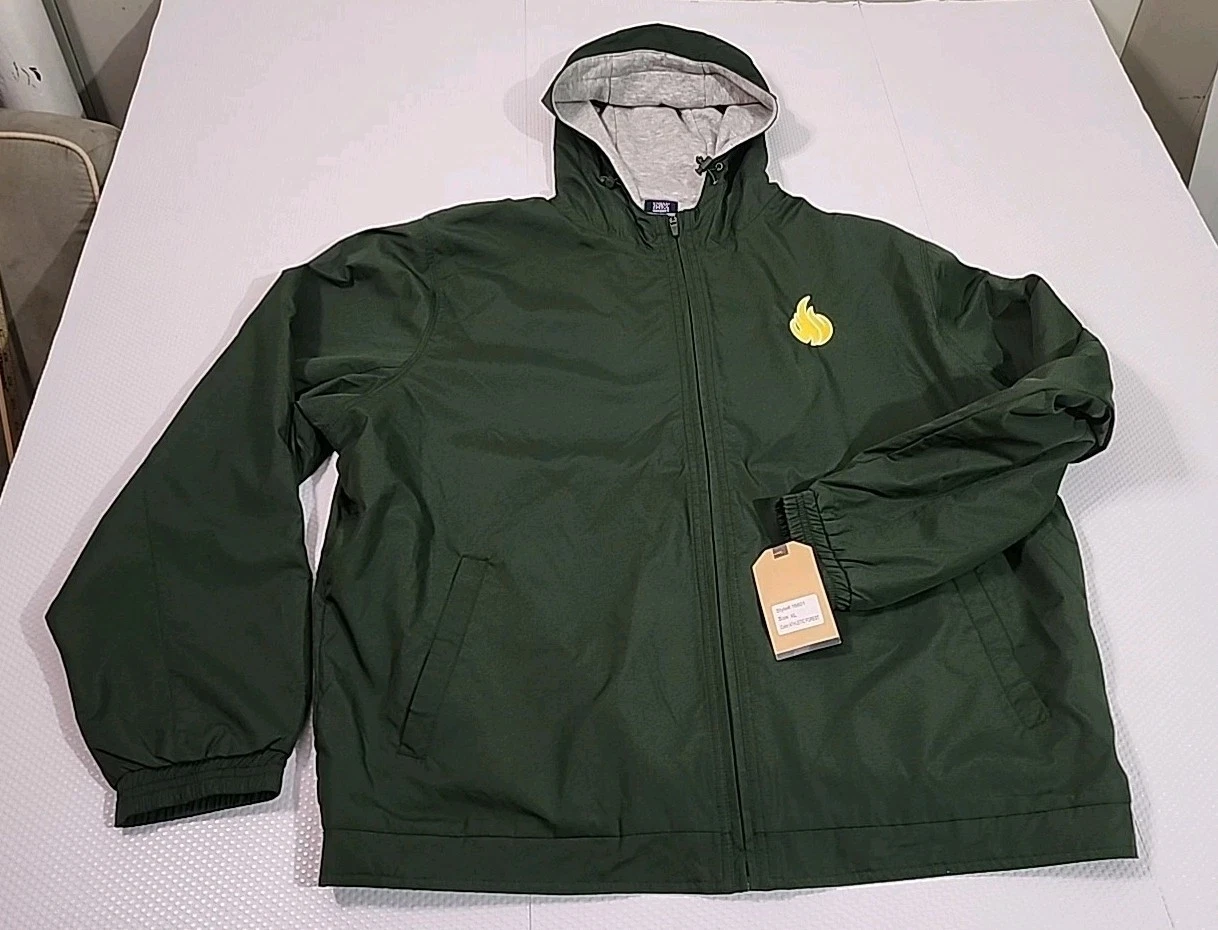 MV Sport Forest Green Windbreaker Jacket XL