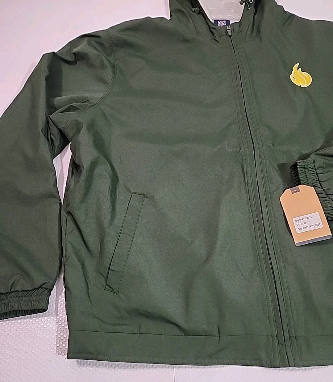 MV Sport Forest Green Windbreaker Jacket XL - photo 3