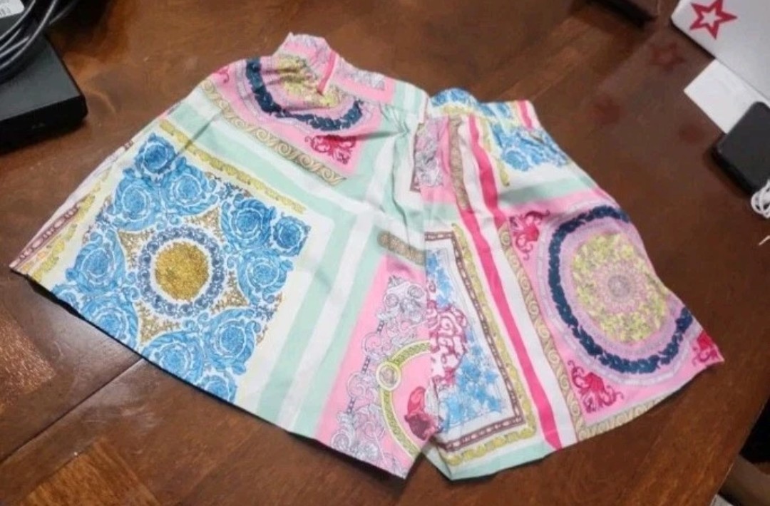 Rose multicoloured shorts Size L #summer #beachwear - photo 2