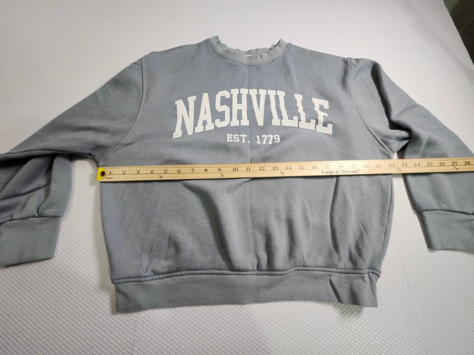 Altar'd State Gray Nashville Crewneck Sweatshirt - photo 4