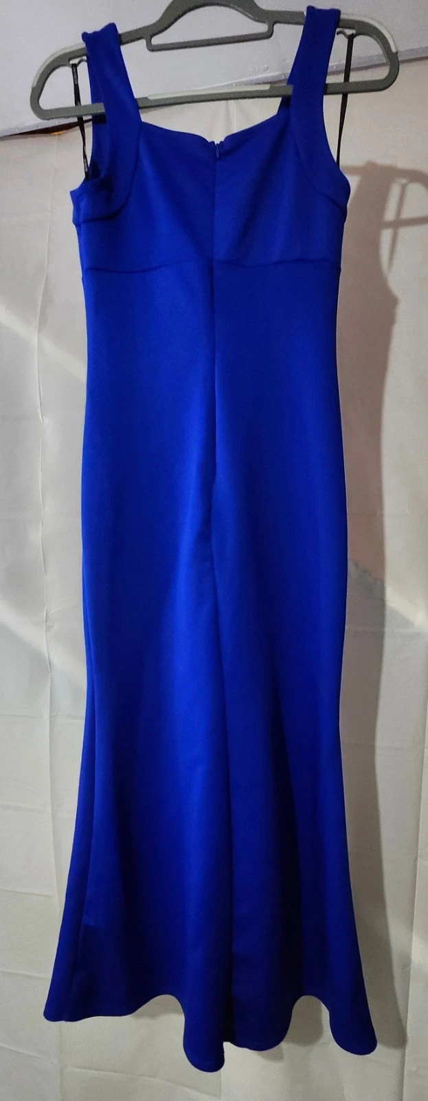 Enfocus Studio Royal Blue Sleeveless Cross-Front Maxi Dress - photo 4