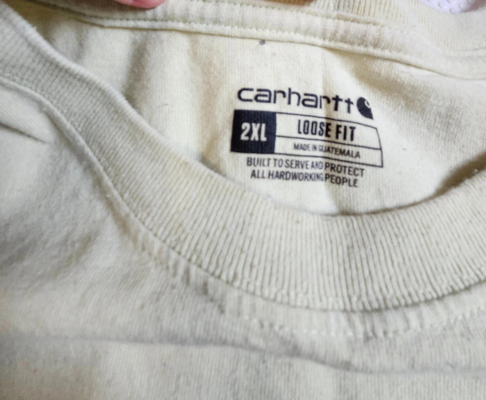 Carhartt Men's Light Green Gradient Logo Tee - Size 2XL - photo 3