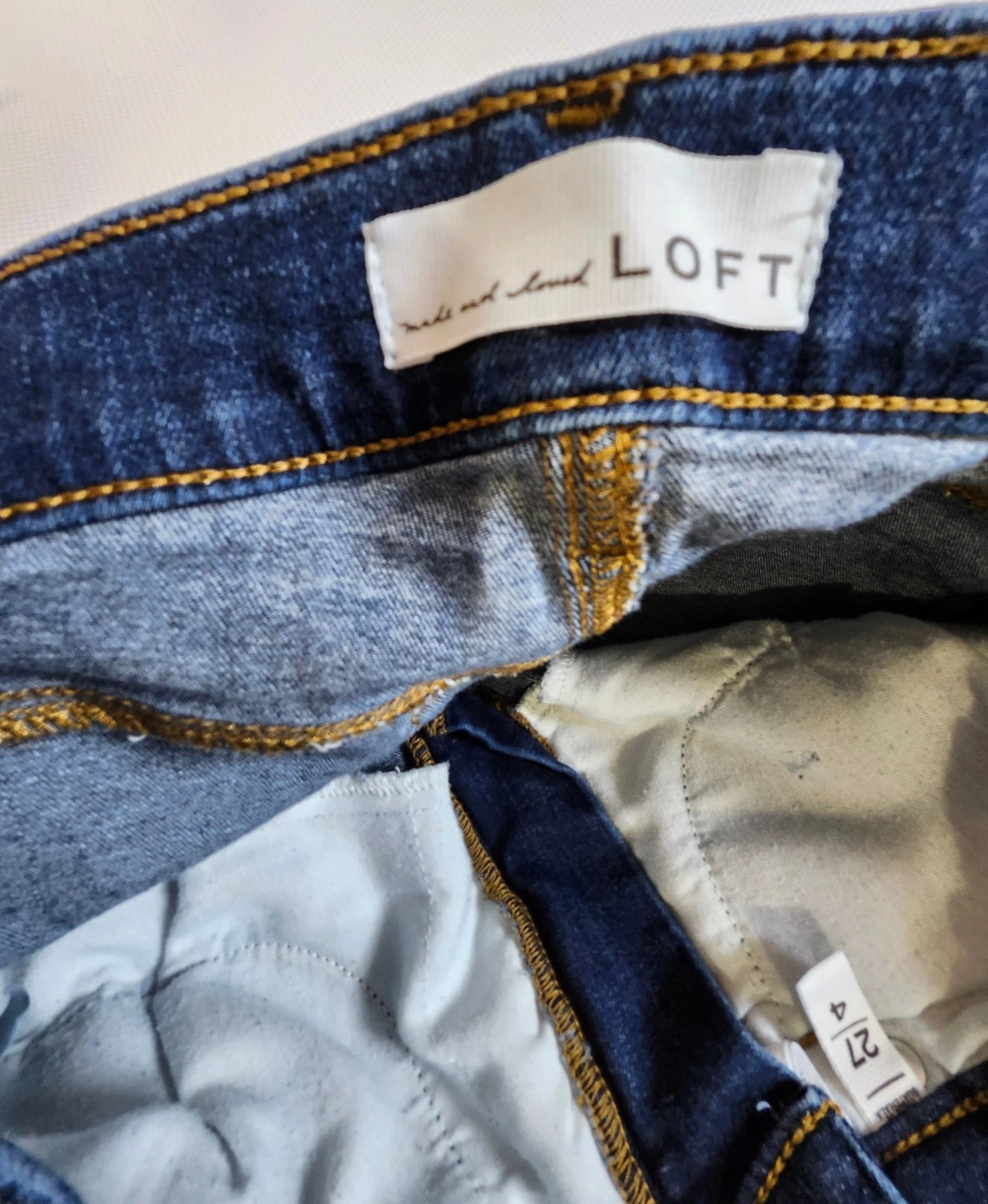 LOFT Dark Wash Skinny Jeans - photo 4