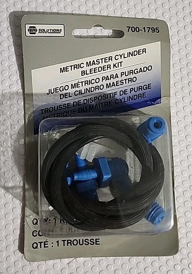 NAPA SOLUTIONS Metric Master Cylinder Bleeder Kit