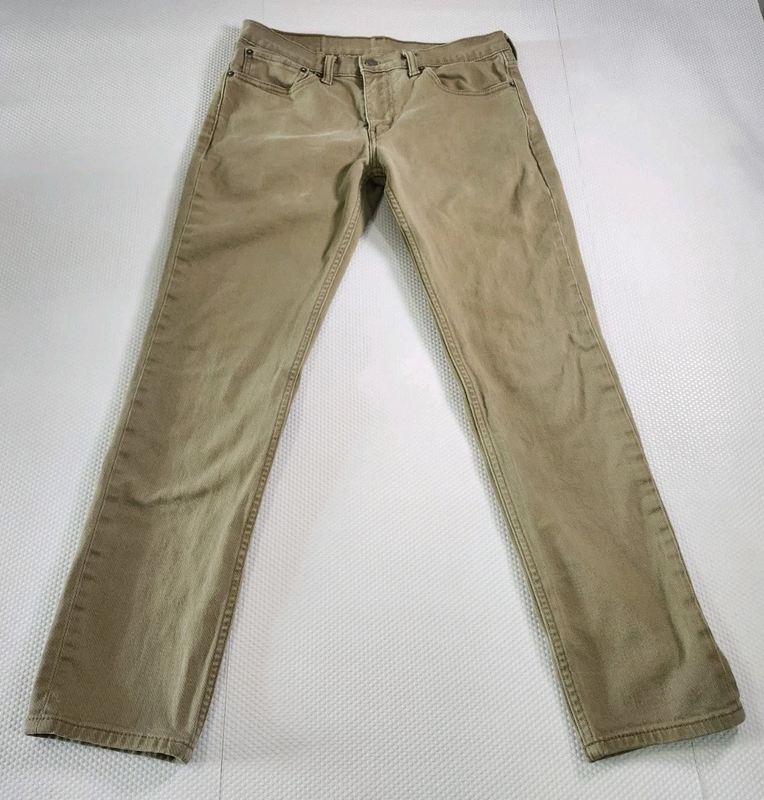 Levi's Men's 511 Beige Straight Leg Jeans W31 L32