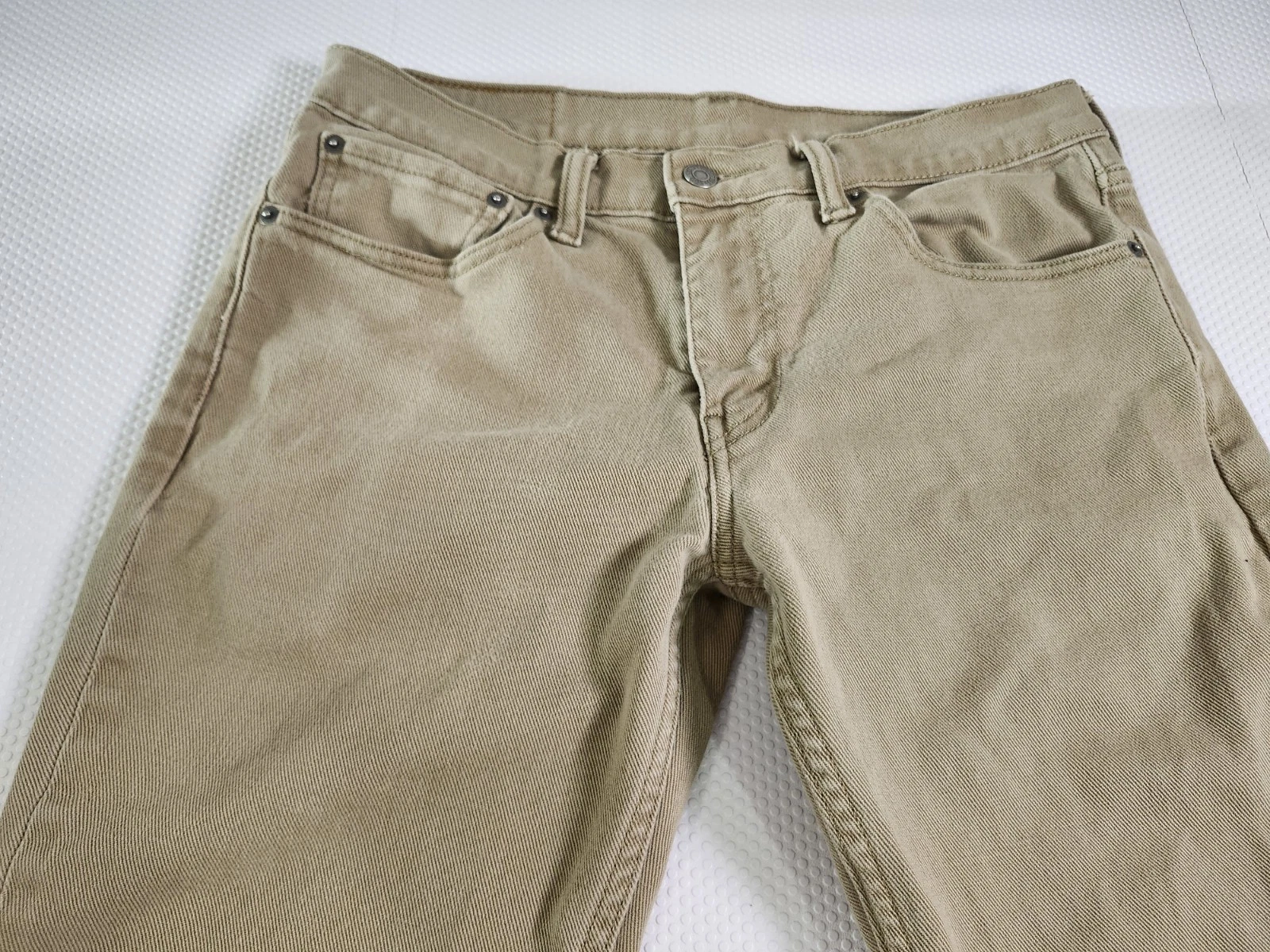 Levi's Men's 511 Beige Straight Leg Jeans W31 L32 - photo 4