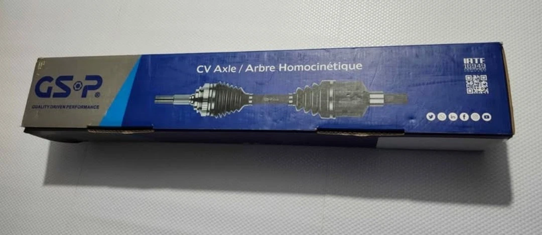 New in box GSP NCV12508 CV AXLE