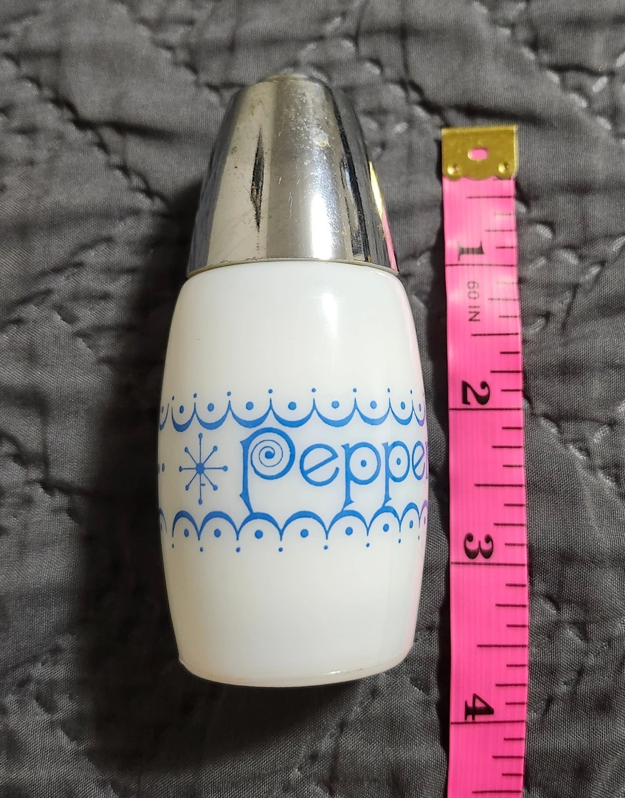 Vintage Gemco Westinghouse Milk Glass Pepper Shaker (1960s-70s) - photo 4