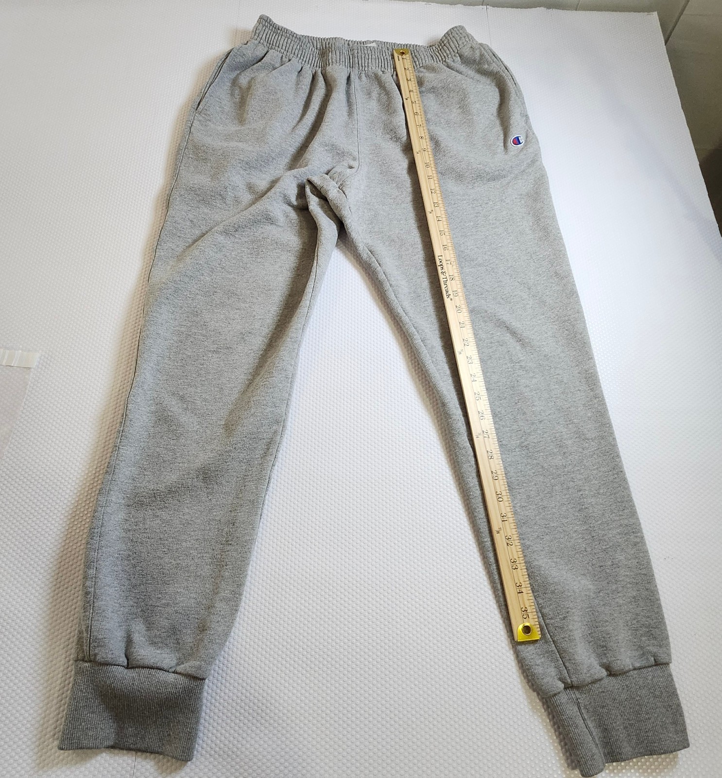 Champion Grey Men's Fleece Jogger Sweatpants XL - photo 3