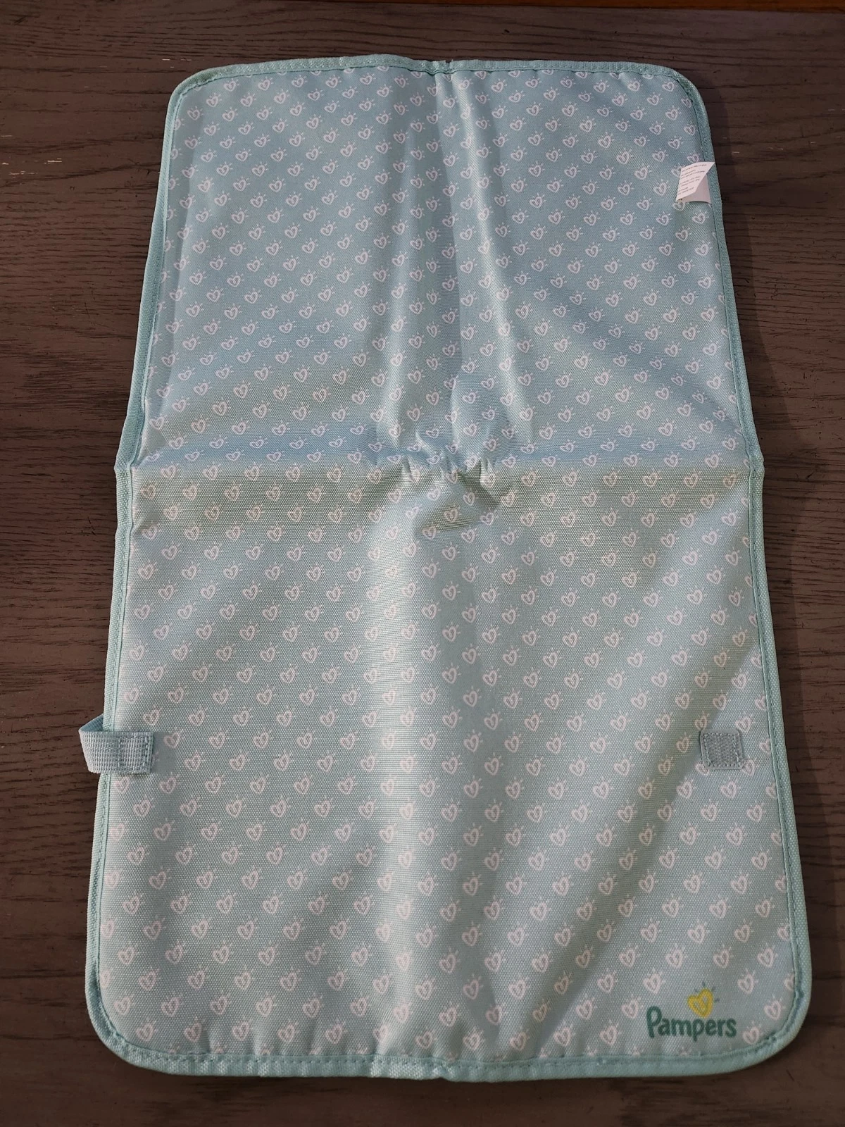 Pampers Mint Heart Print Foldable Diaper Changing Pad - photo 5