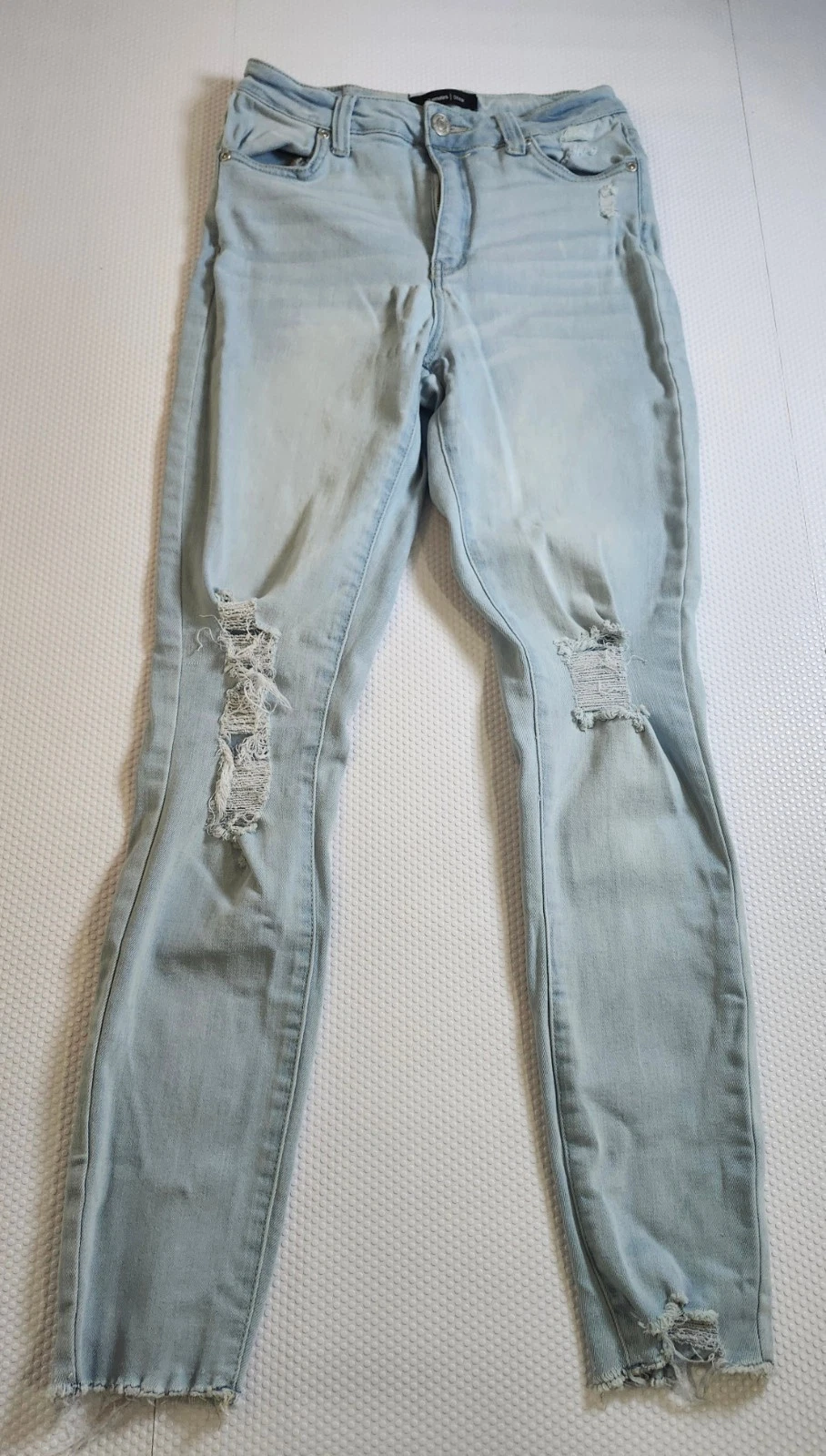 Bluenotes Light Wash Ripped Women's Skinny Jeans
