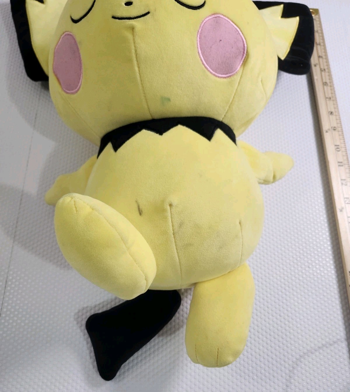 Pokémon Pichu 18-inch Premium Sleeping Plush - photo 3