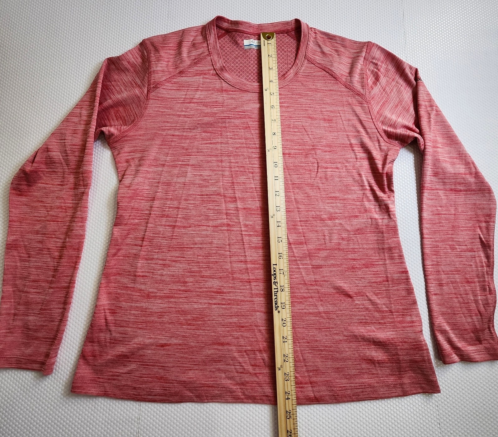 Columbia Women's Long-Sleeve Heathered Rose Performance Top - photo 4