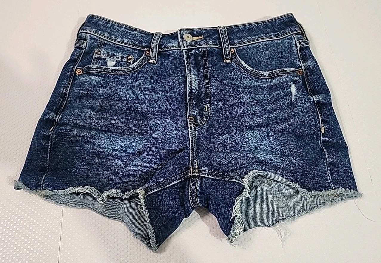 Old Navy High-Rise OG Straight Jeans Size 6 Blue