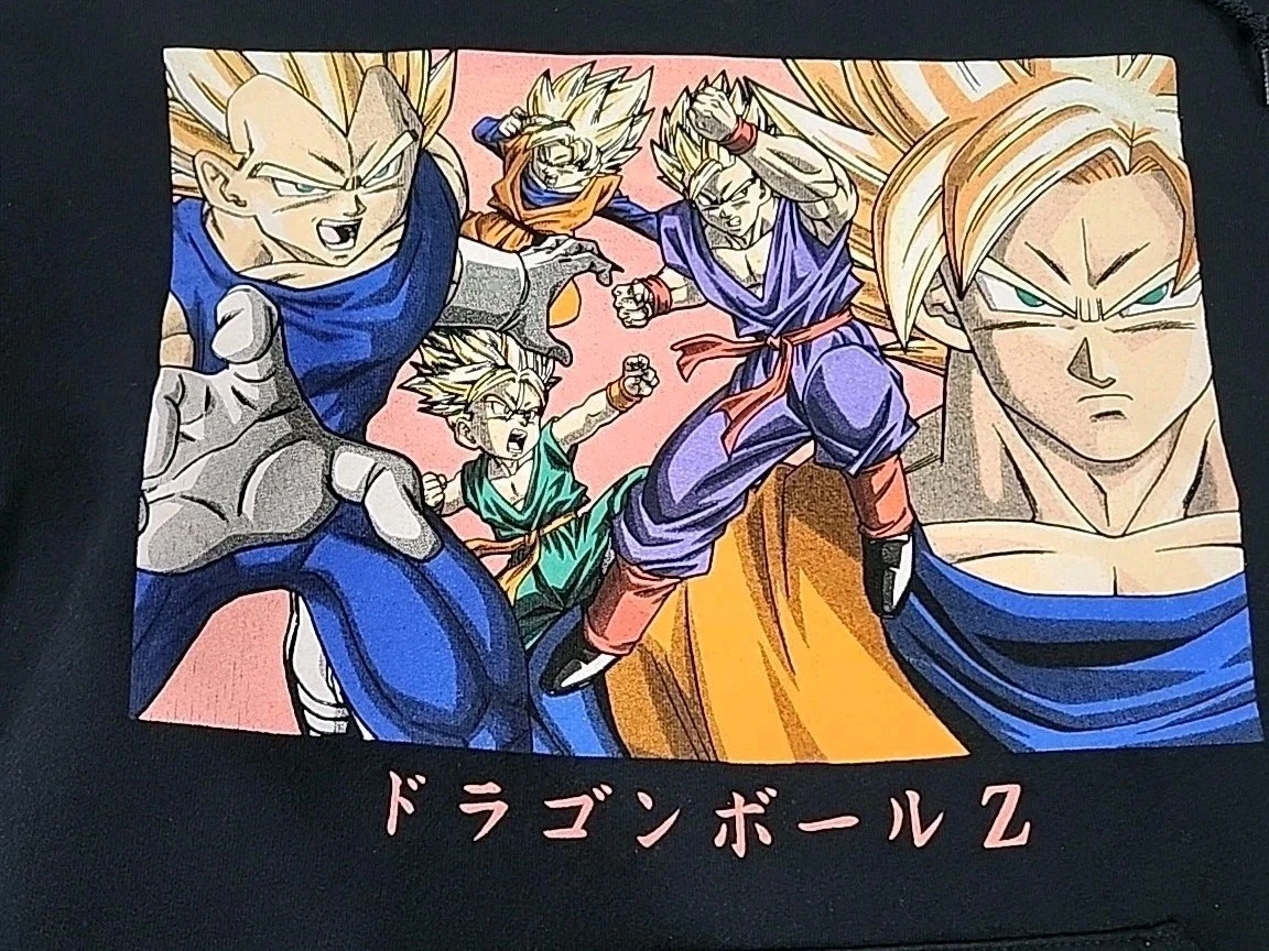 Dragon Ball Z Kids Pullover Hoodie Size Small - photo 2