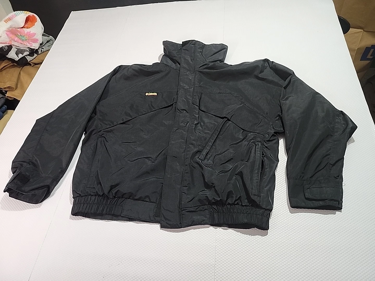 Vintage Columbia Whirlibird Ski Jacket - Black, Size L