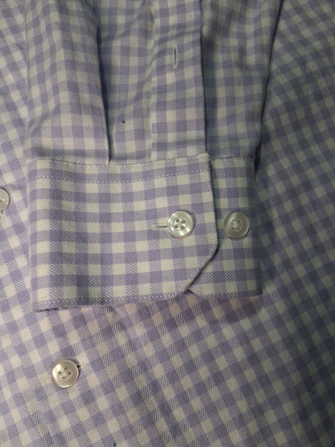 Collection By Michael Strahan Shirt Purple White Size 16 1/2 - photo 5