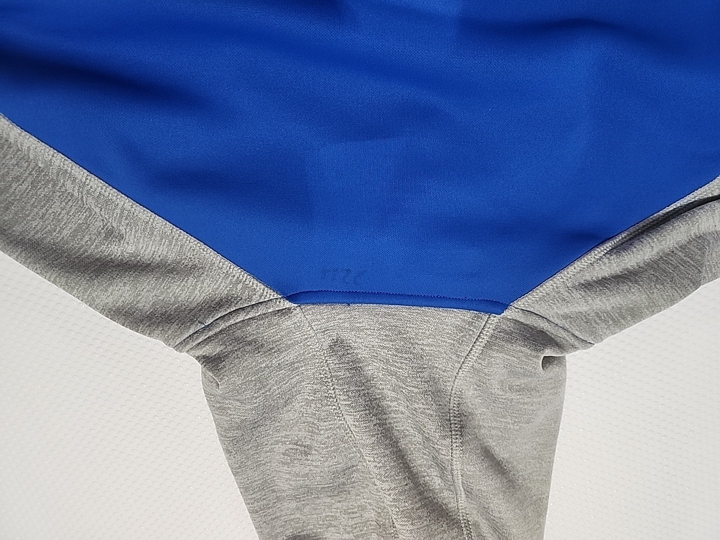 Unisex Adidas Blue/Gray Pullover Hoodie - photo 5