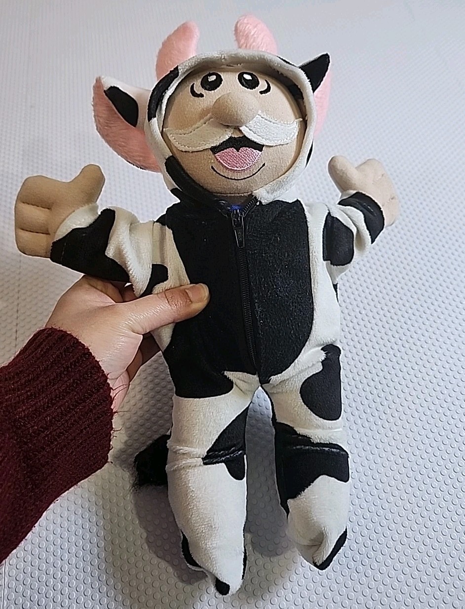 Doctor Simi Plushie Dressed As A Cow Pre Owned