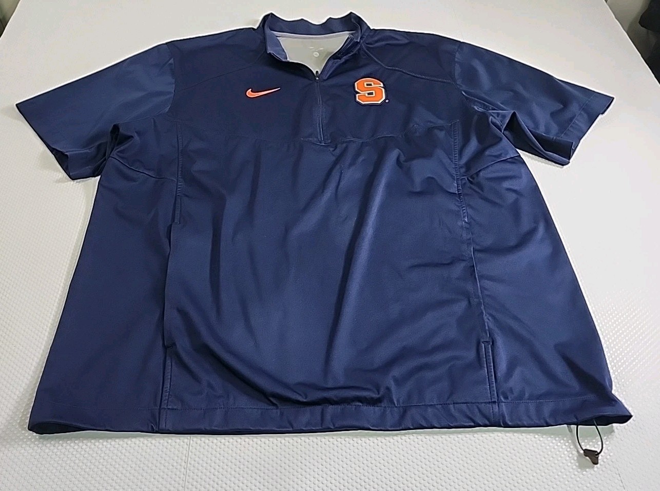 Men's Nike Syracuse Orange Dri-FIT Half-Zip XL - photo 4