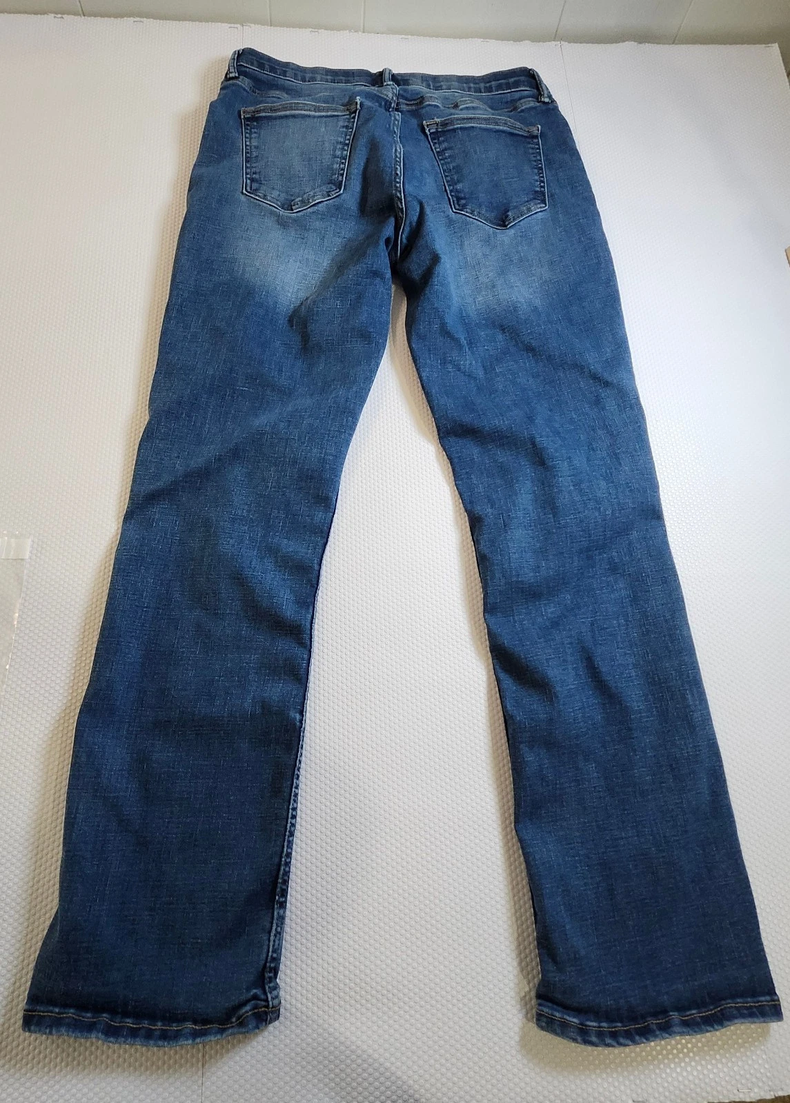 Old Navy Men's Faded Blue Straight-Leg Jeans 34x34 - photo 4