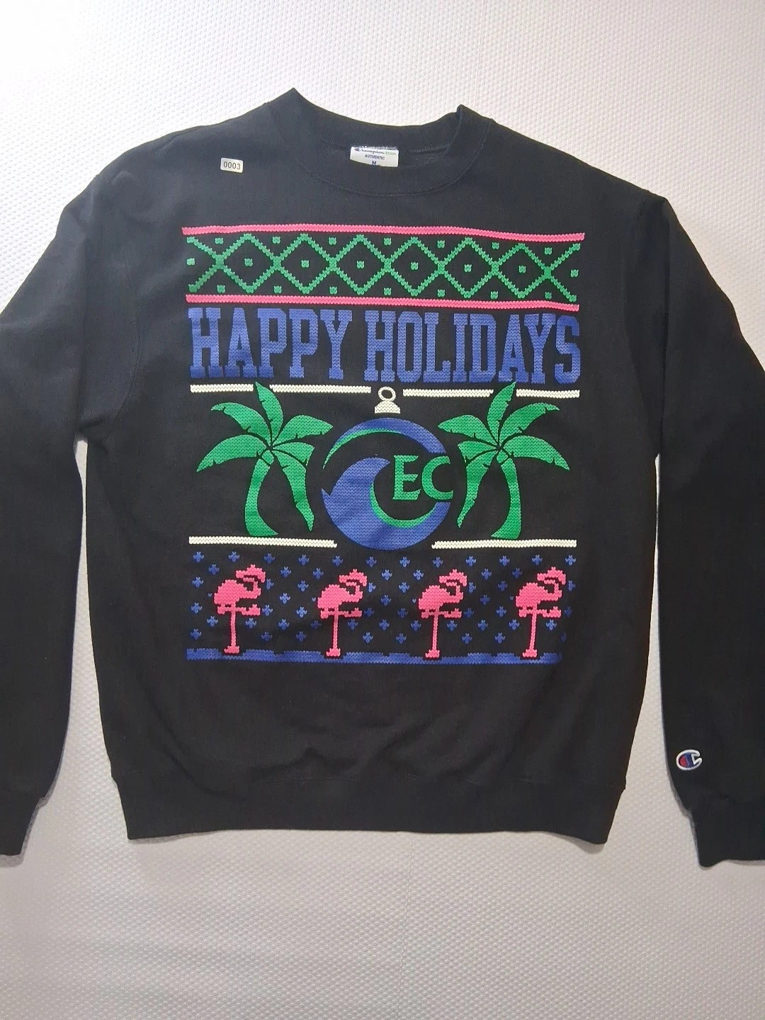 Christmas Unisex Sweater Champion Eco Medium