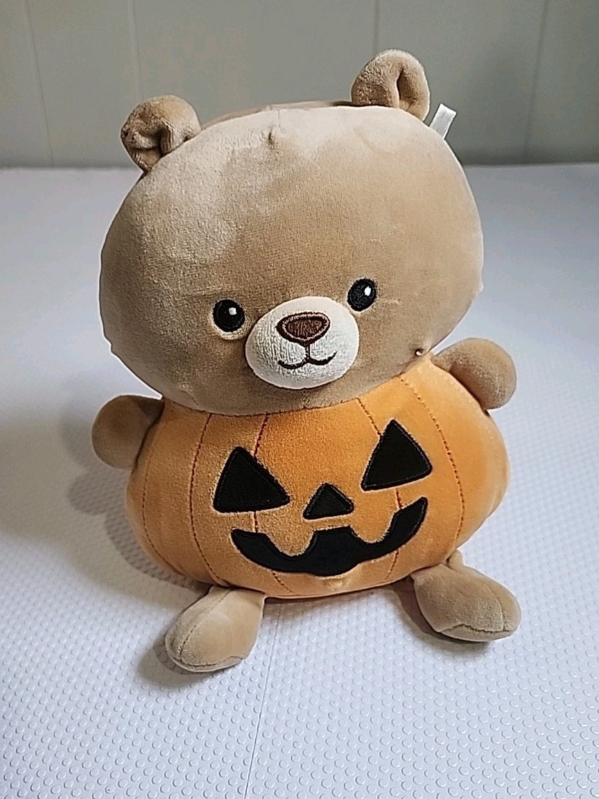Animal Adventure Bear Dressed As A Pumpkin Plushie - photo 2