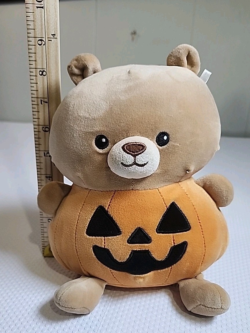 Animal Adventure Bear Dressed As A Pumpkin Plushie - photo 3