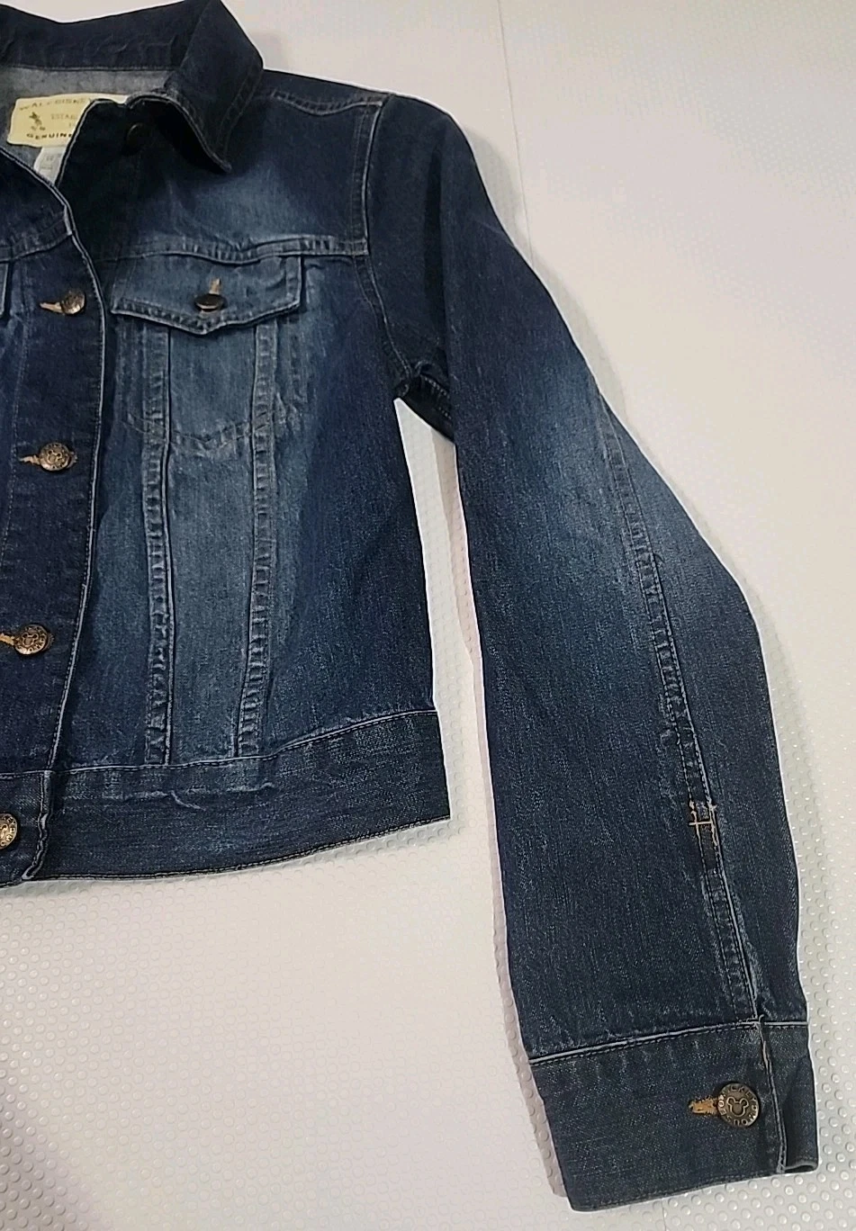 Walt Disney World Genuine Quality Blue Jean Jacket Size XS - photo 5
