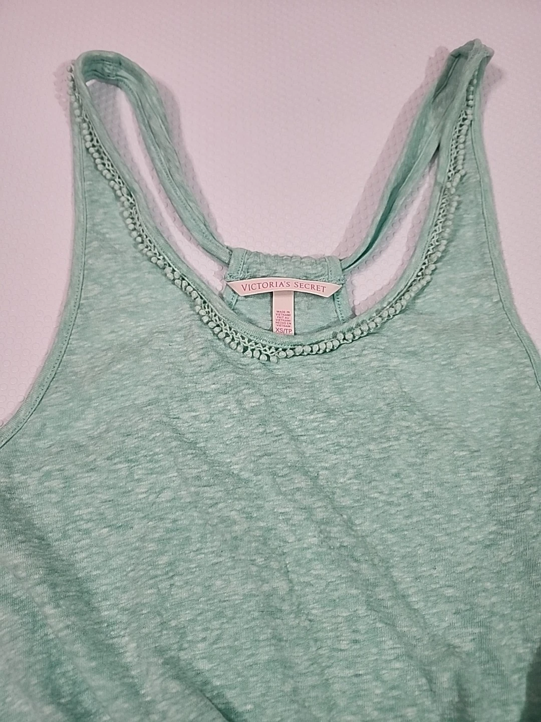 Victoria's Secret Twist-Front Cover-Up Dress Aqua XS - photo 2