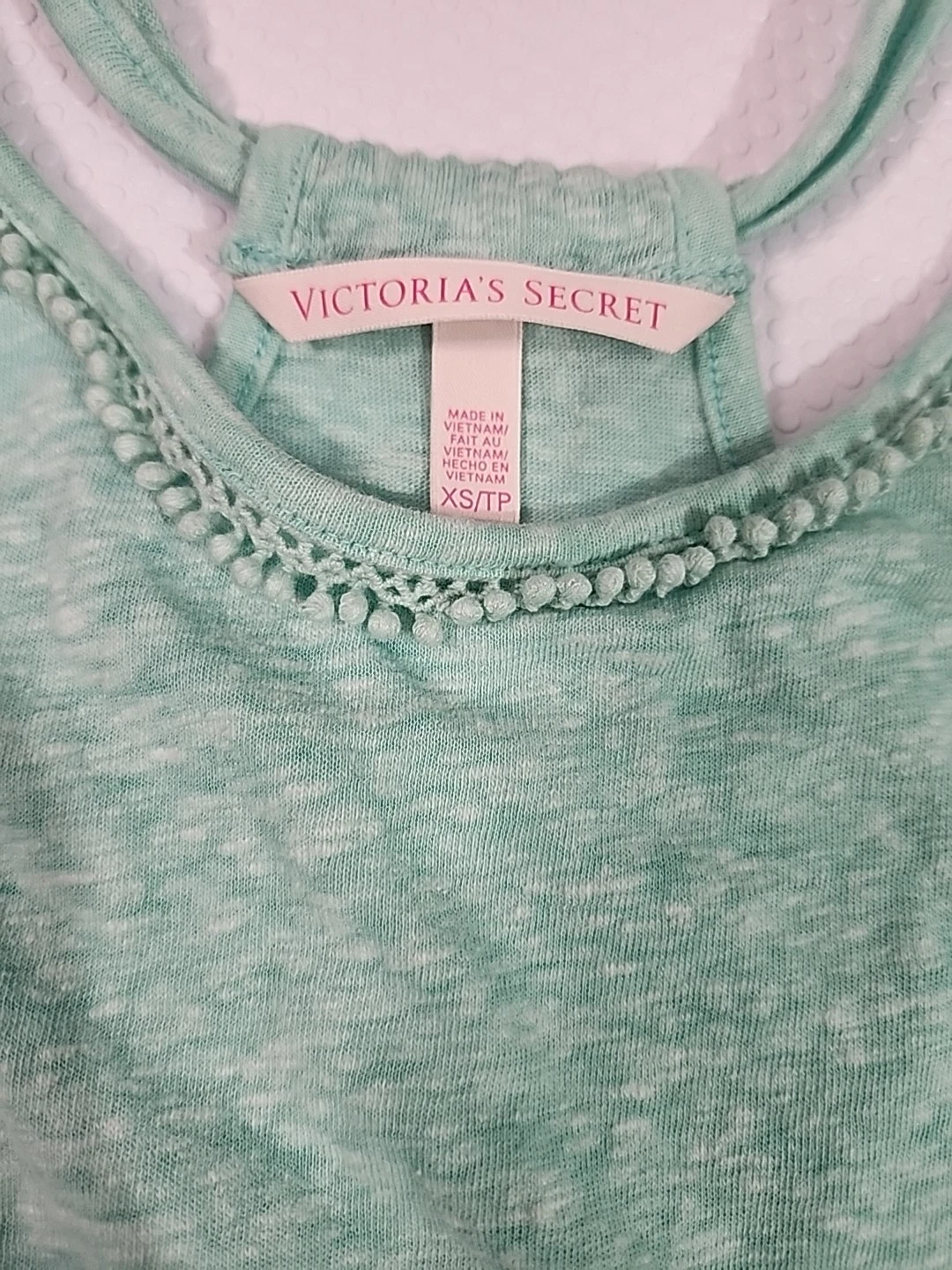 Victoria's Secret Twist-Front Cover-Up Dress Aqua XS - photo 3