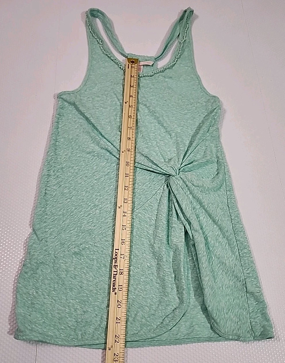 Victoria's Secret Twist-Front Cover-Up Dress Aqua XS - photo 5