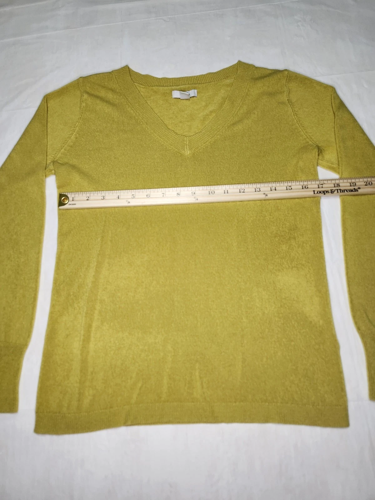 Croft And Barrow Women's Cardigan Sweater SIZE Small Color Yello - photo 3