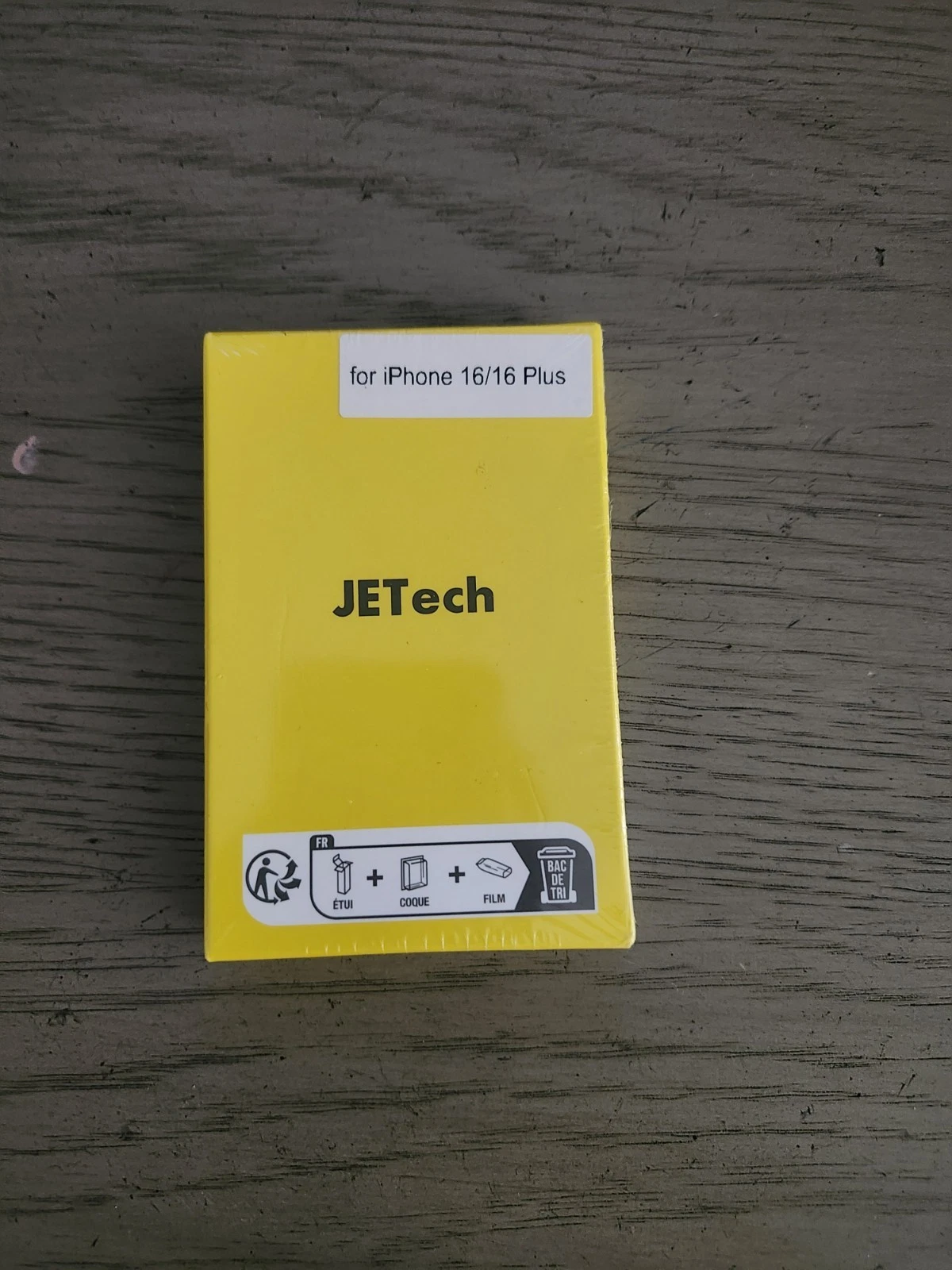 JETech iPhone 16/16 Plus Camera Lens Protector